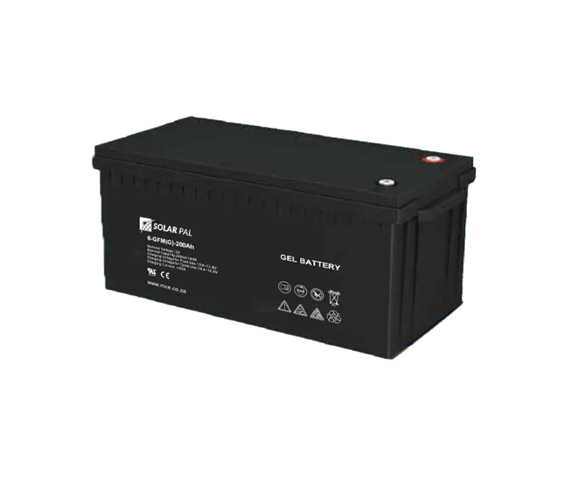 12VDC 200Ah Gel battery