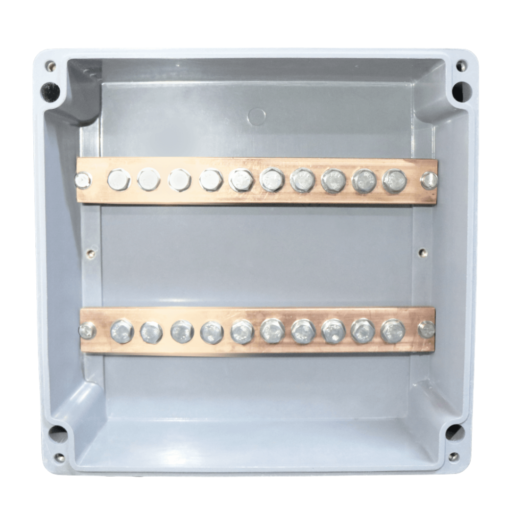 Allbro 2 x 10-Hole Battery Busbar Box