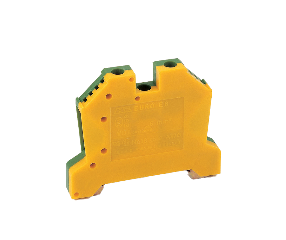 Earth terminal (Green/Yellow) - Polyamide 6.6