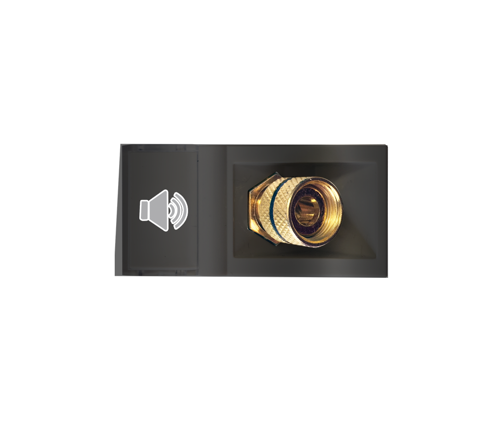 Audio Module - Negative Black