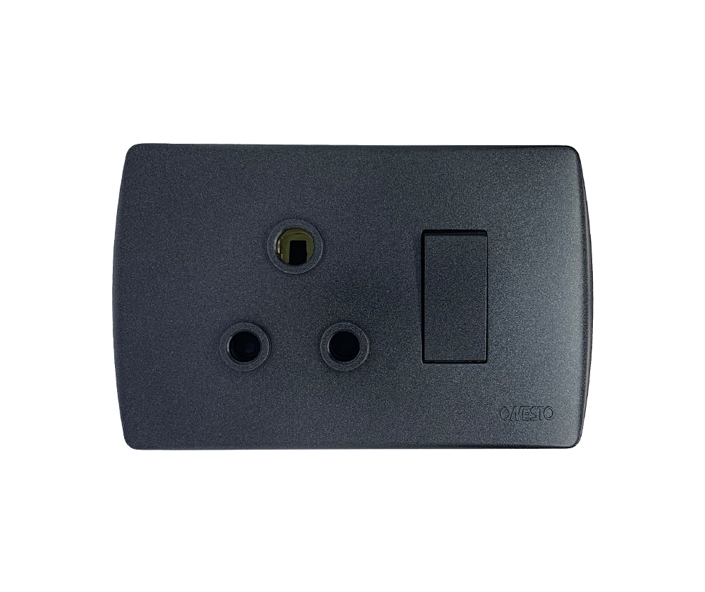 4X2 Single SSO Horizontal Black Econo