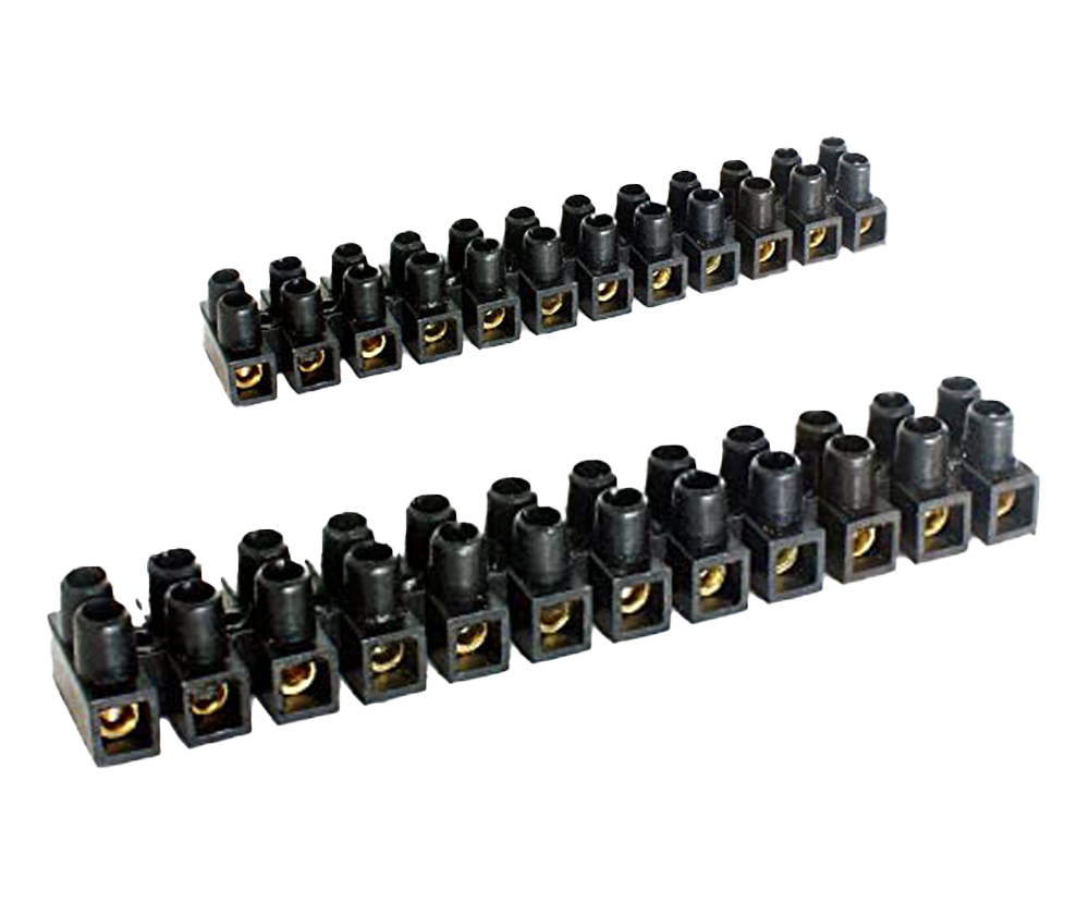 Black Polypropylene Terminal Block