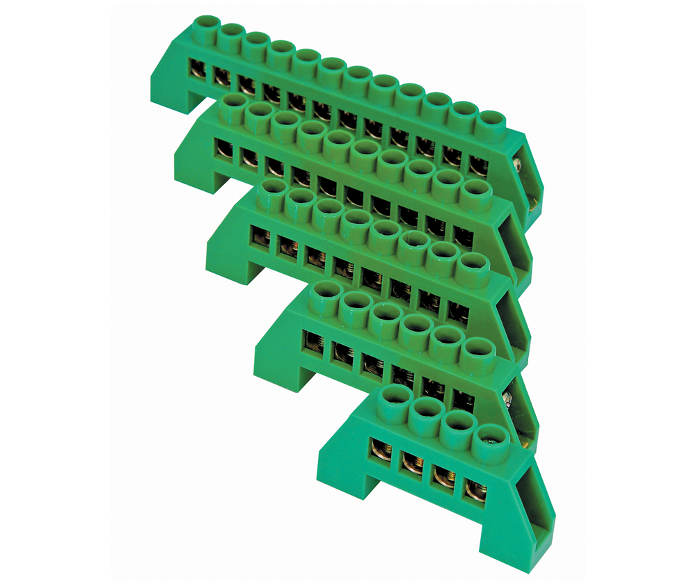 Fully Insulated Earth Bar + Stud - Green