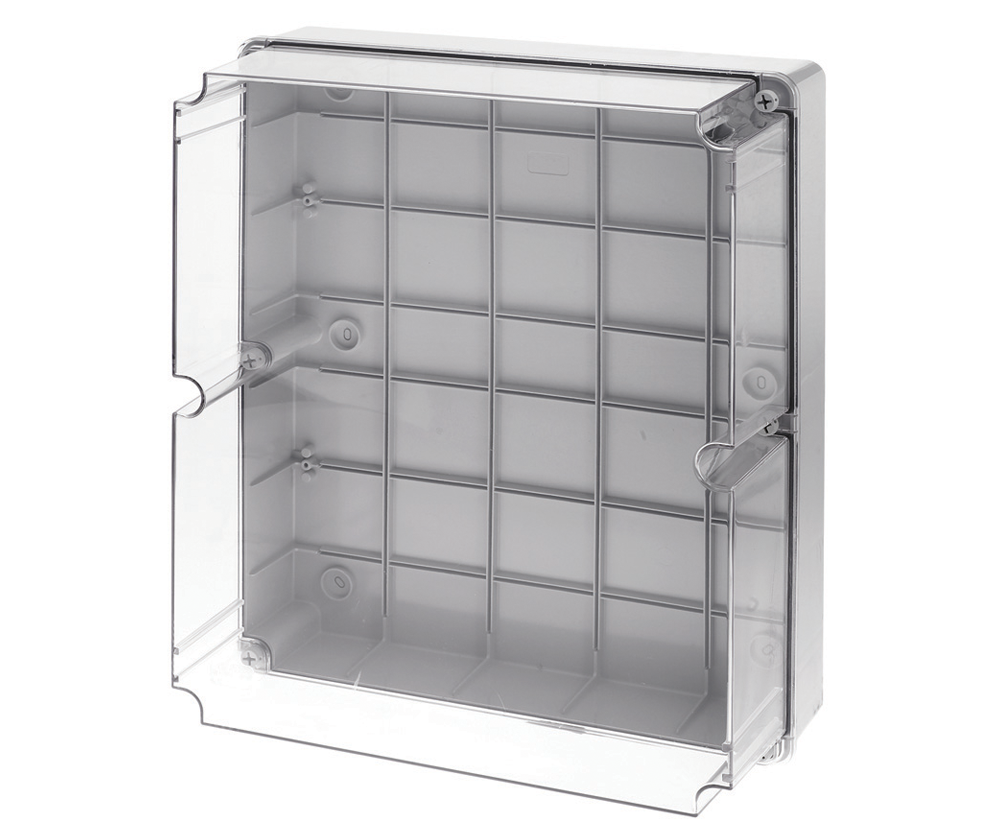 Enclosure with Transparent Lid