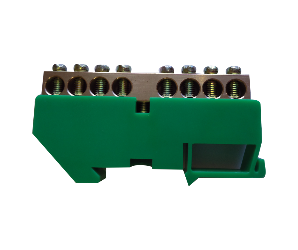 Clip On Din Rail Earth Bar
