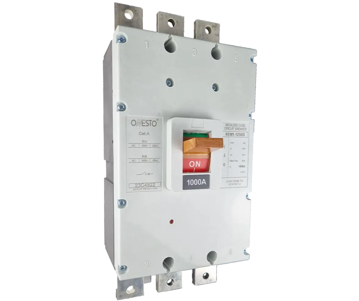 MCCB's 85kA 3 pole (1000A & 1250A)