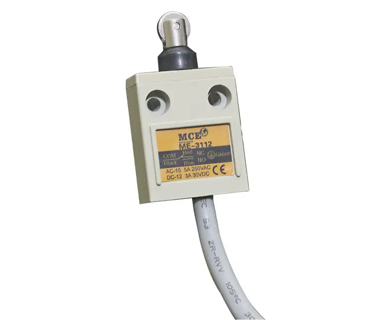 Pre Wired 10A In Line Roller With Rubber Boot Limit Switch