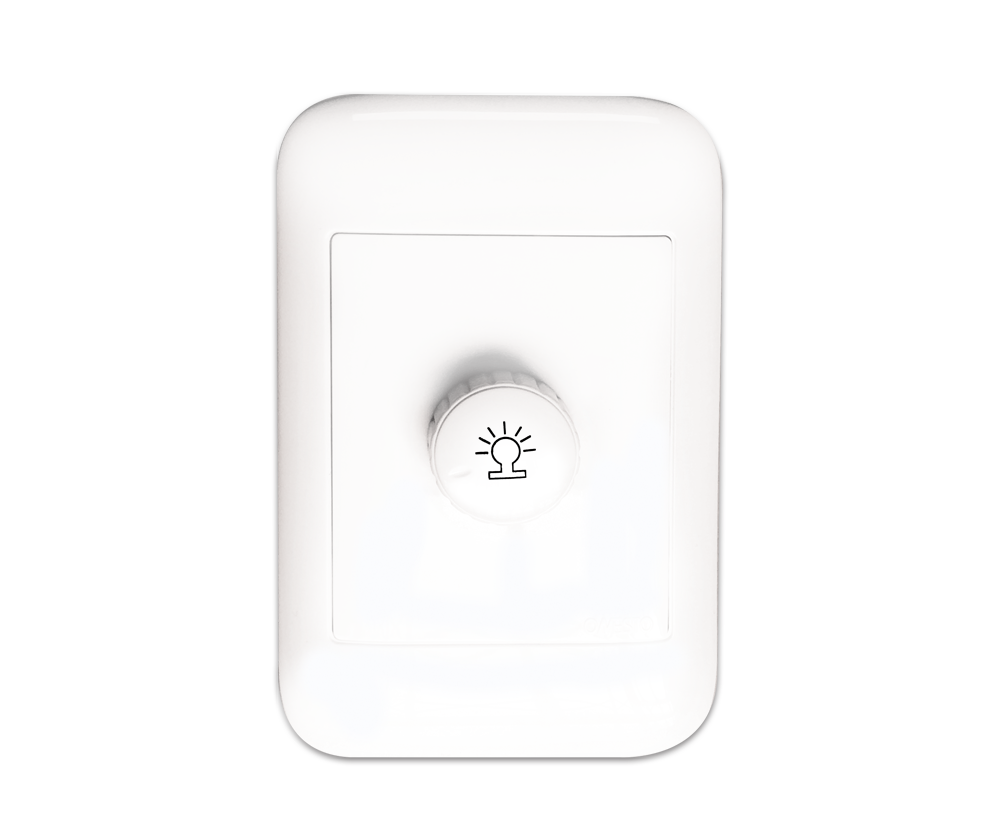 4X2 500W 200VA Dimmer (Rotary Dial Type)