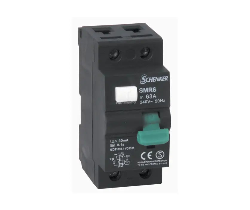 2 Pole Mini Rail Earth Leakage Devices