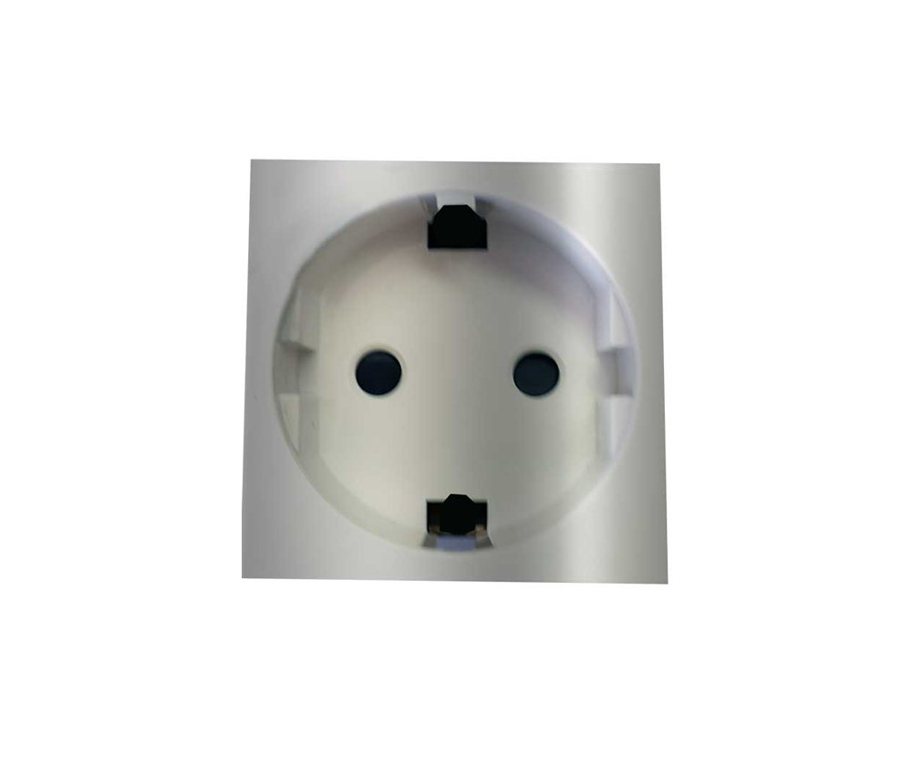 16A Single Unswitched Socket (Schuko)