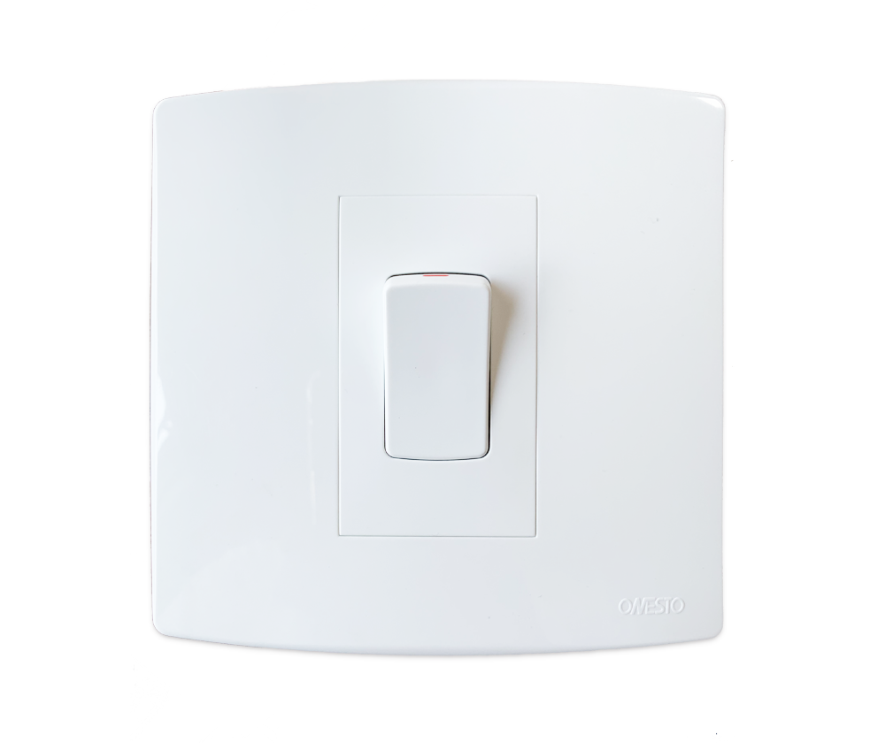 4X4 60A 2P White Isolator