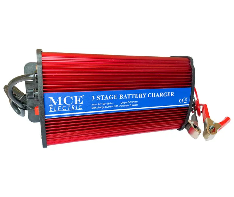 Auto 3 Stage Battery Charger Maple Leaf Electrical Supplies