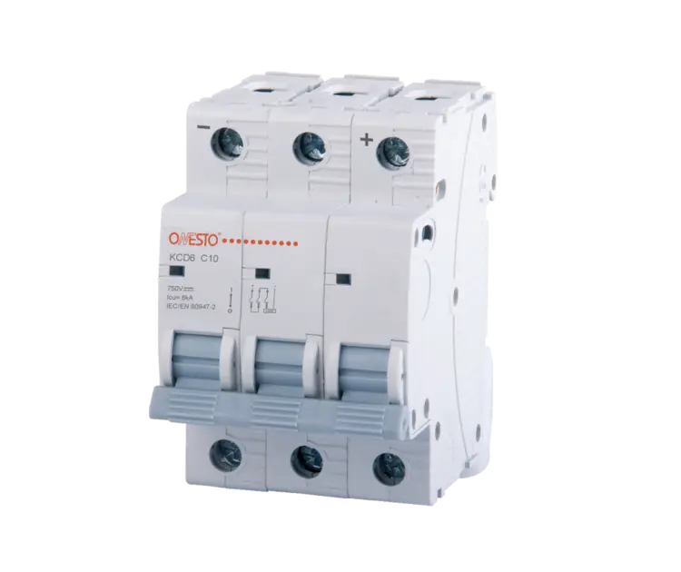 DC Triple Pole 6kA Circuit Breakers