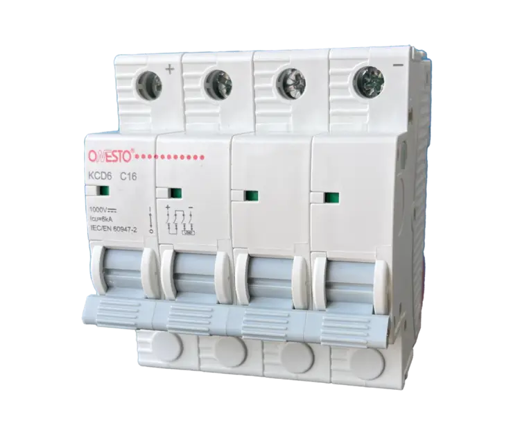 DC Four Pole 6kA Circuit Breakers