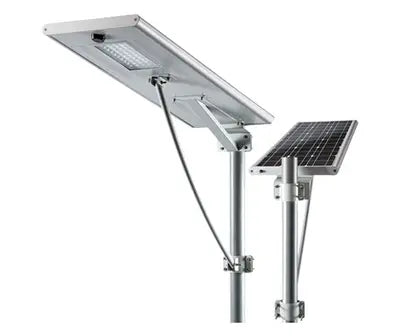 100W integrated solar LED wall/pole light