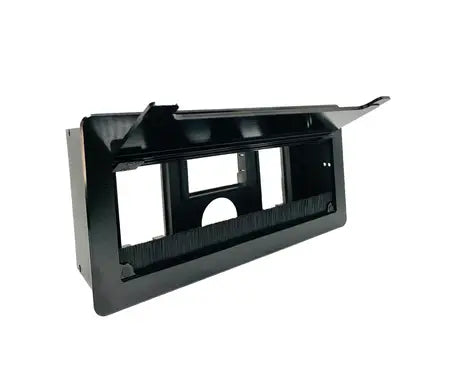 Aluminium 9 way flush mounted housing