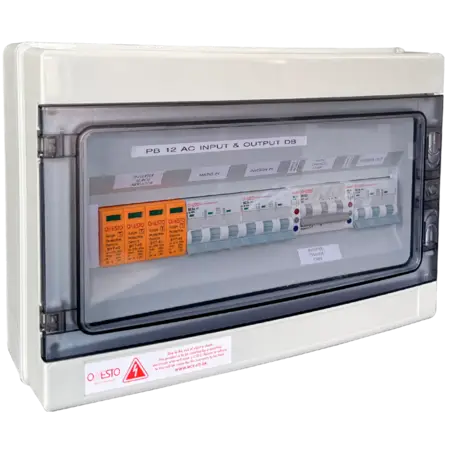 PB-12 AC input & out distribution board