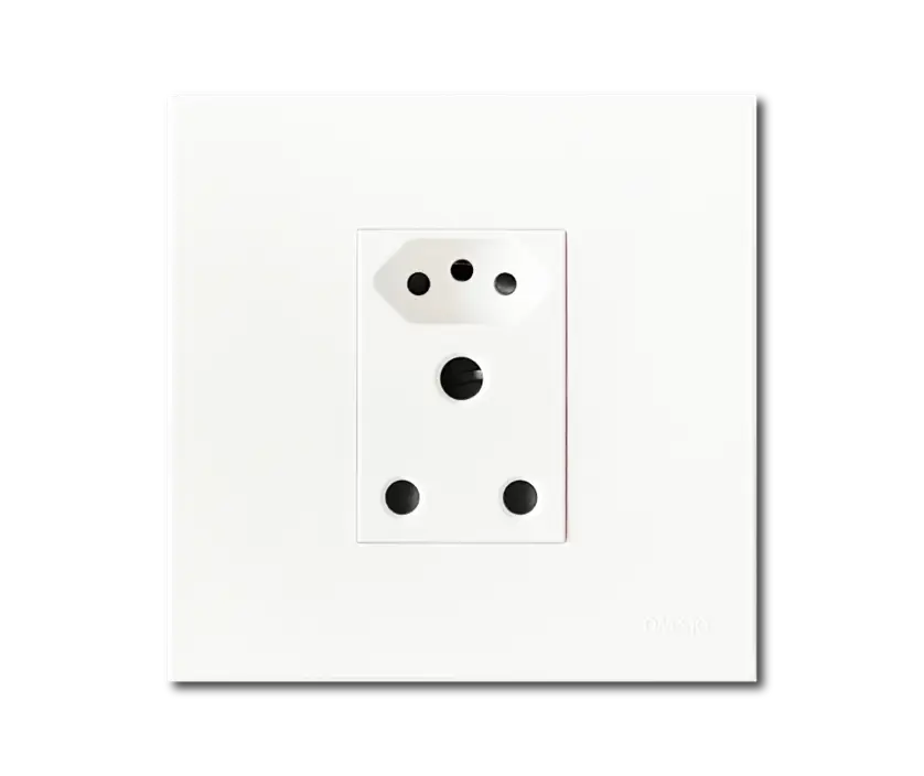 4x4 UNSWITCHED SOCKETS - WHITE