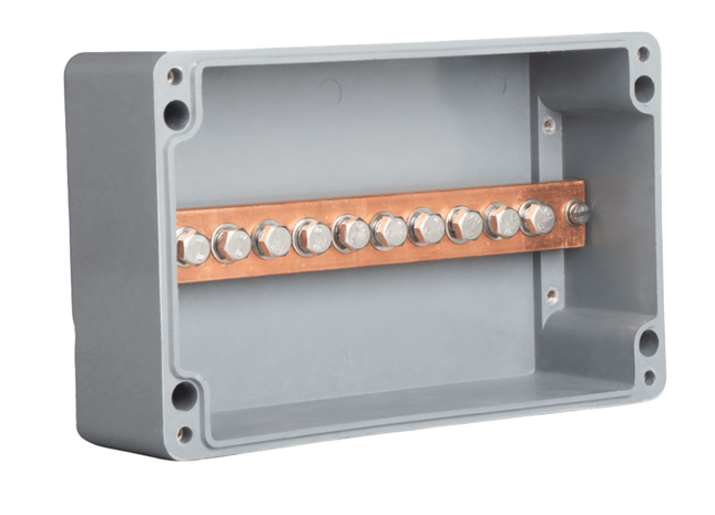 Allbro 10-Hole Battery Busbar Box