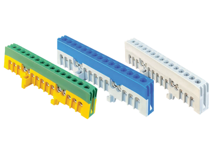 63A 2.5-16mm 15 Way Terminal Bars