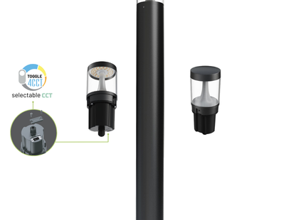 Baliza LED Bollard Light with Cover