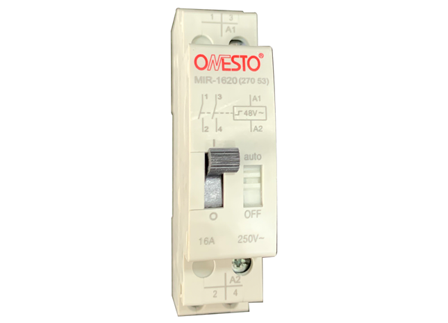 1 Module Step Relay - 2 NO Auxiliary