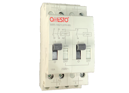 2 Module Step Relay - 2 NO + 1 NC Auxiliary