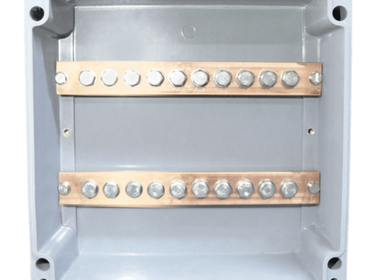 Allbro 2 x 10-Hole Battery Busbar Box