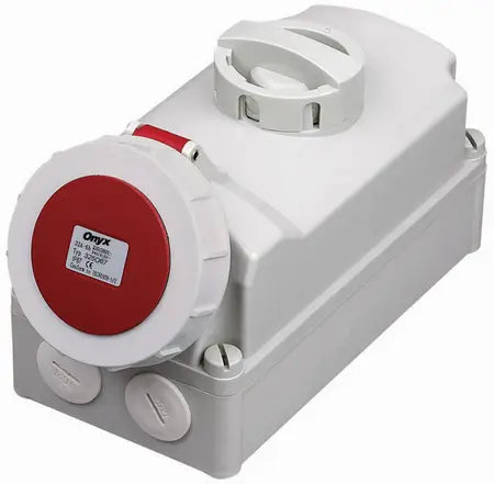 32A Switched Socket with Interlock - Surface Mounting - IP67 – Maple ...