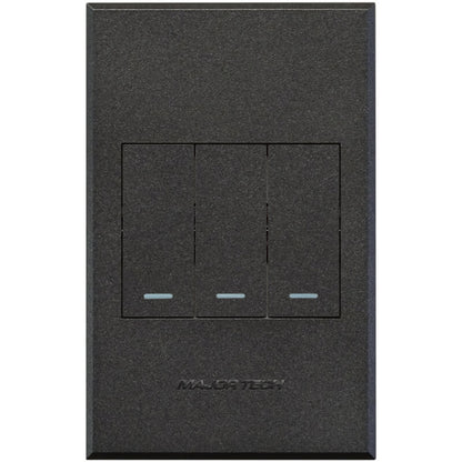 VETi 3 POLA - Three Lever One-Way Switch - 4x2 Complete