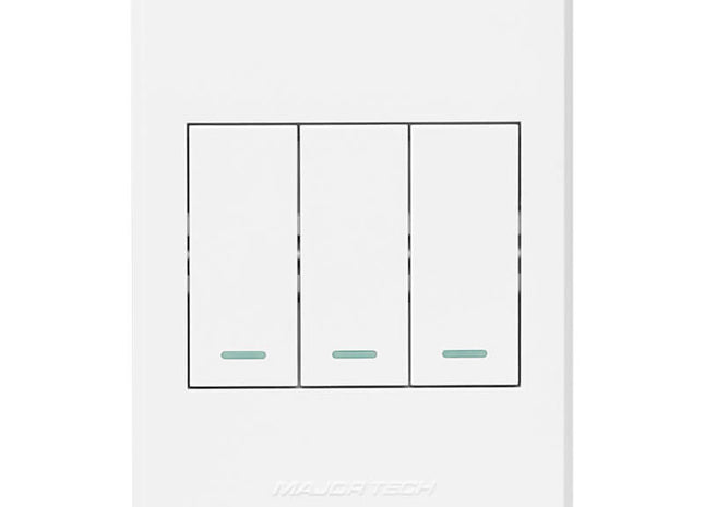 VETi 3 POLA - Three Lever One-Way Switch - 4x2 Complete
