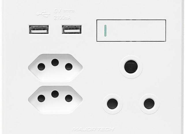 VETi 3 POLA - USB, Double V-Slim, Single RSA Socket - 4x4 Complete