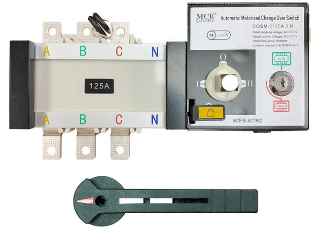 3 Pole Automatic Motorised Change Over Switch