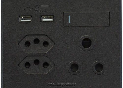 VETi 3 POLA - USB, Double V-Slim, Single RSA Socket - 4x4 Complete