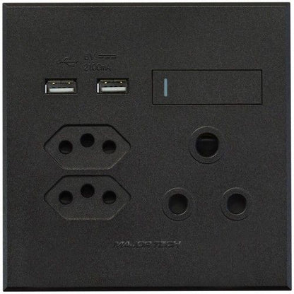 VETi 3 POLA - USB, Double V-Slim, Single RSA Socket - 4x4 Complete