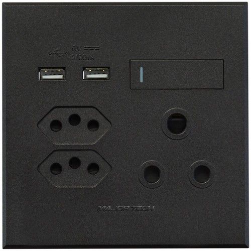 VETi 3 POLA - USB, Double V-Slim, Single RSA Socket - 4x4 Complete