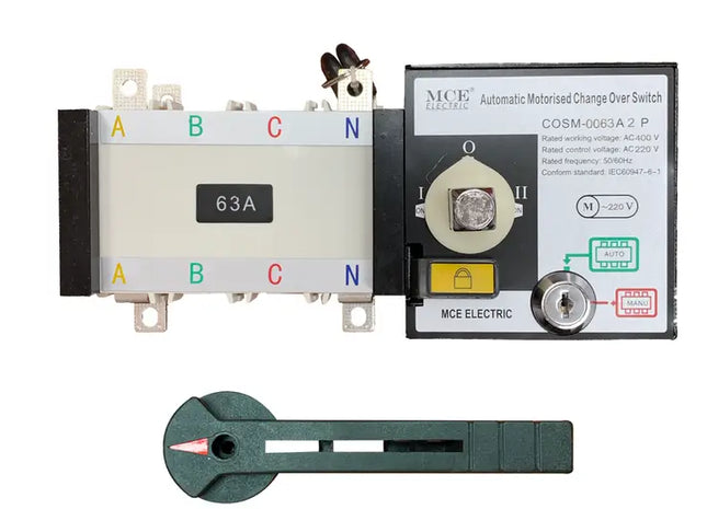 2 Pole Automatic Motorised Change Over Switch