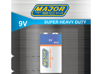 Major-Tech 9V Super Heavy Duty Battery