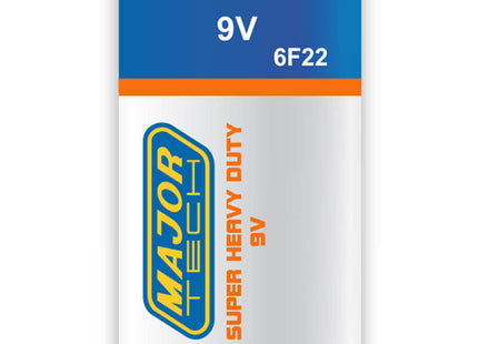 Major-Tech 9V Super Heavy Duty Battery