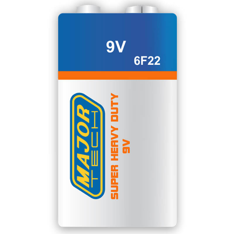 Major-Tech 9V Super Heavy Duty Battery