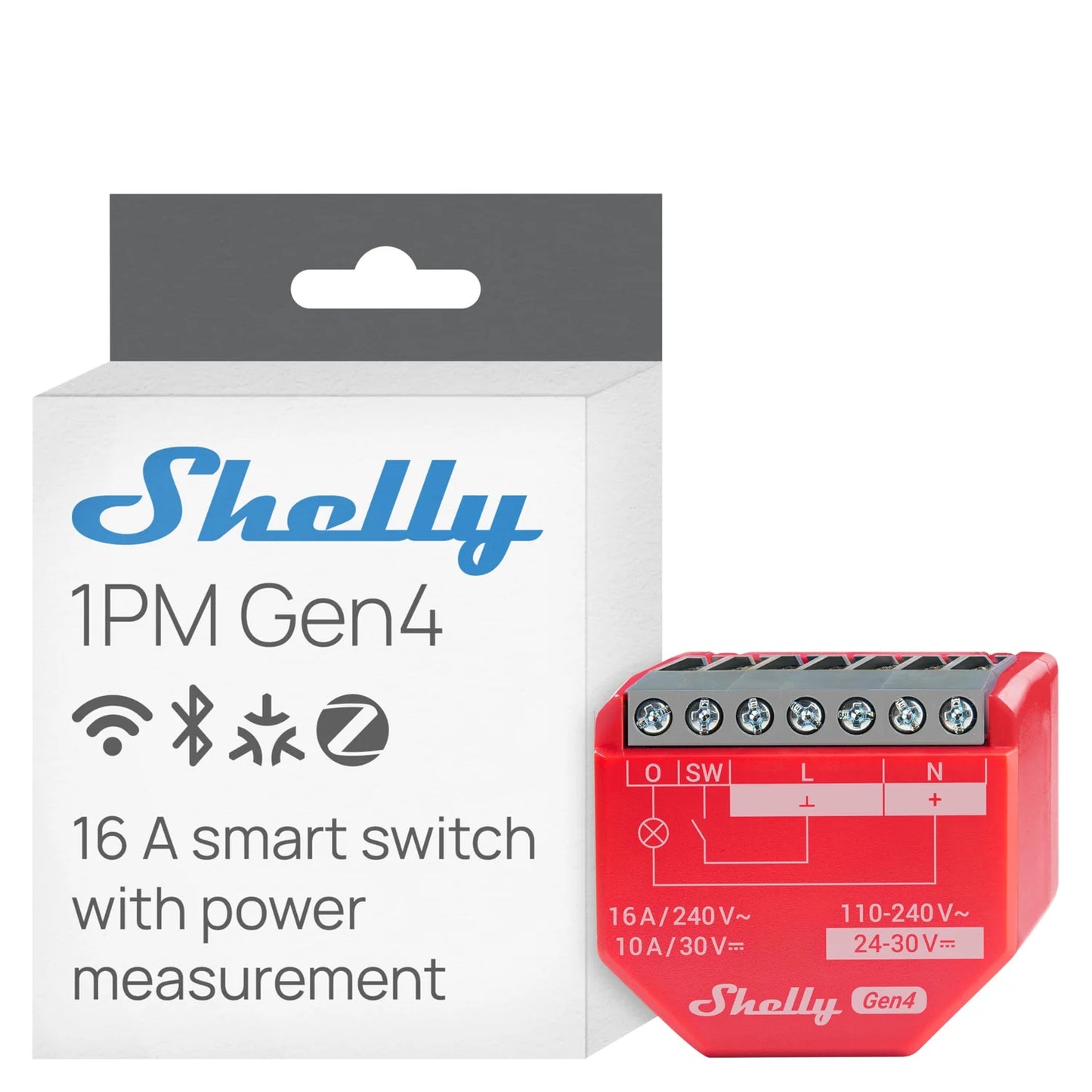Shelly 1PM Gen4 Smart Switch