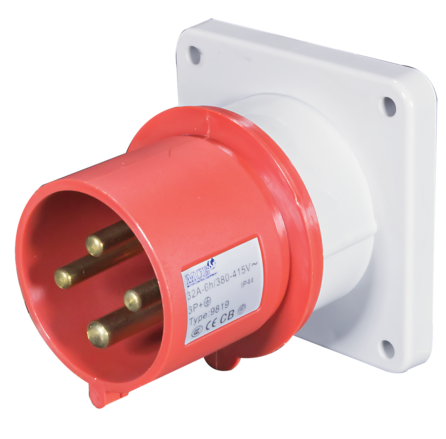 32A 3, 4 & 5 Pin Appliance Inlet Socket - Panel Mount (IP44) – Maple ...