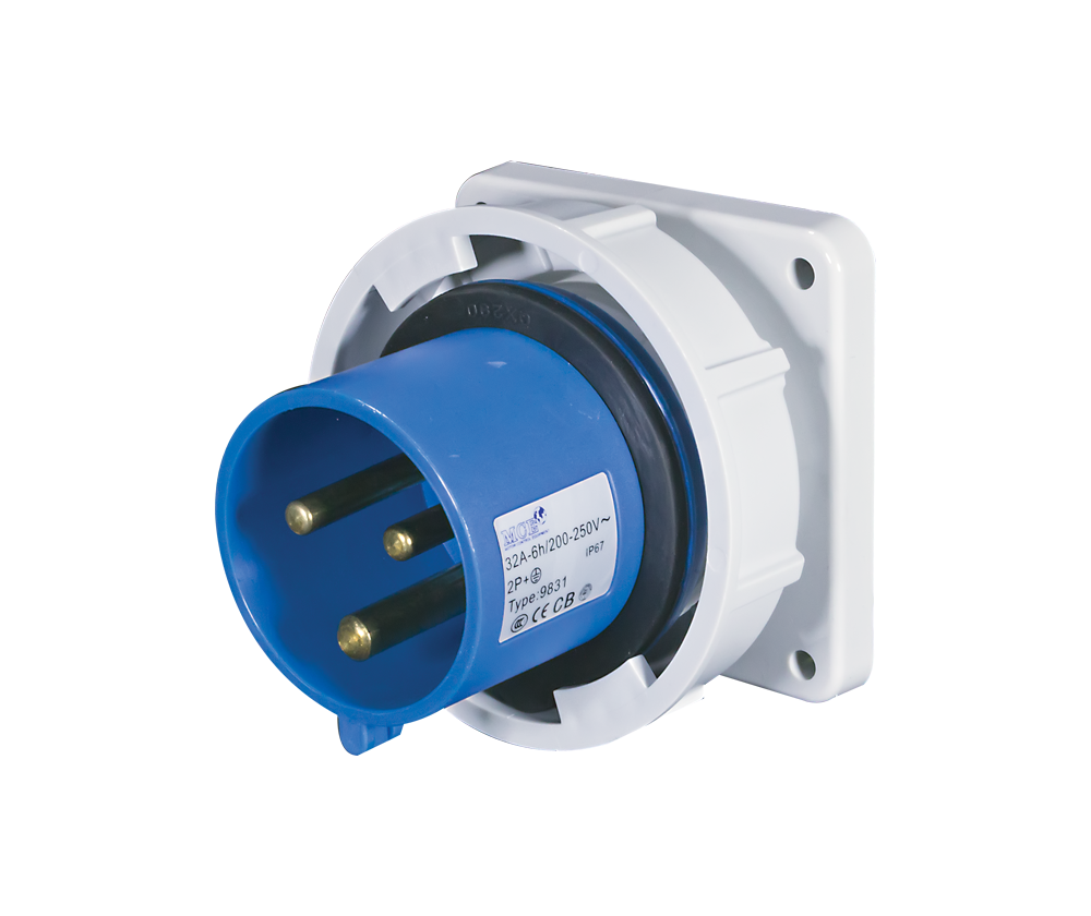 32A 3, 4 & 5 Pin Appliance Inlet Socket - Panel Mount (IP67) – Maple ...