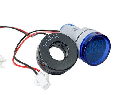 22mm Digital Ammeters With Current Transformers