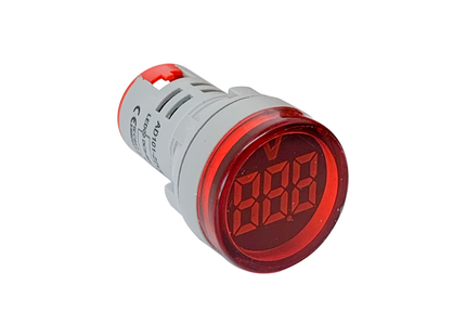 22mm AC Digital Voltmeters