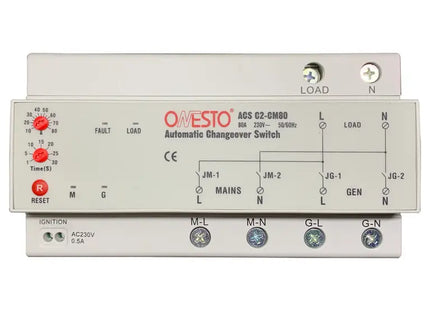 80A Automatic Dinmount Change Over Switch