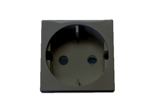 16A Single Unswitched Socket (Schuko)