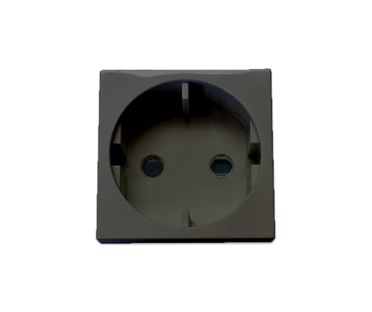 16A Single Unswitched Socket (Schuko)