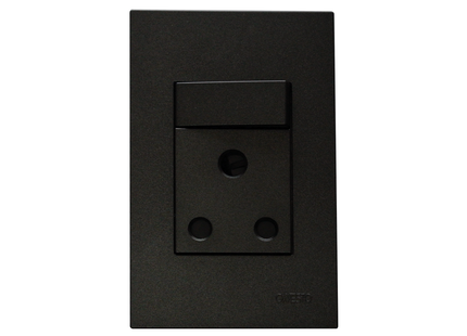 4 x 2 16A Single Switched Socket Outlet - Vertical