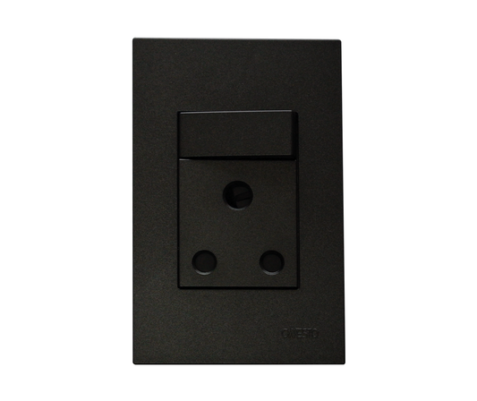 4 x 2 16A Single Switched Socket Outlet - Vertical